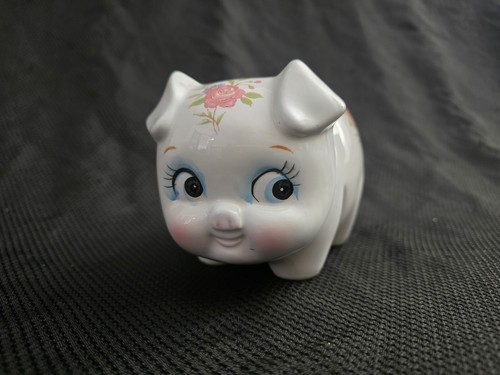 Lefton china white floral - china,