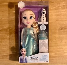 Disney Princess Frozen Elsa  + Olaf Tea Time Toddler Doll Set