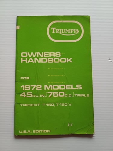 1972 triumph trident - triumph,