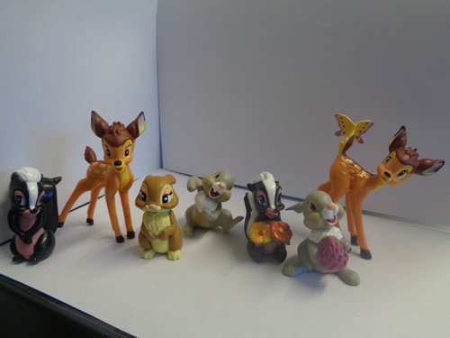 Bambi and friends figure - bambi,