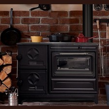 Wood stove, cooker stove, oven stove, wood burning stove, cast iron stove