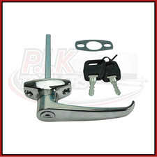 Chrome handle door lock 2 - handle, &