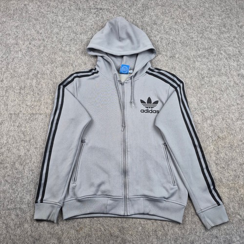Adidas hoodie mens small grey - mens,