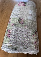 Floral double bedspread - floral,