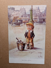 OLD POSTCARD ARTIST BUXTON HUMOUR VINTAGE CAR  HORSE MANURE DR 853