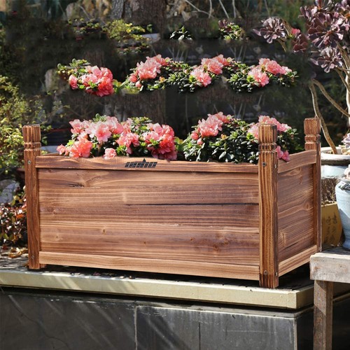 Outdoor patio tall long wooden - outdoor,