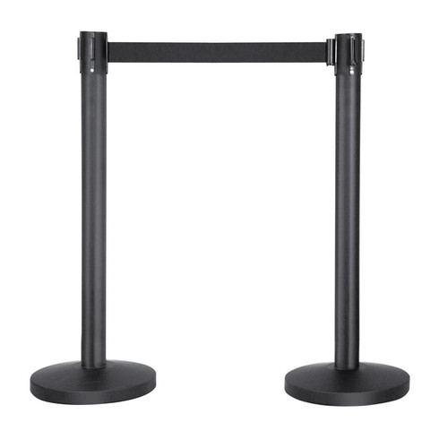 Retractable belt stanchion - belt,