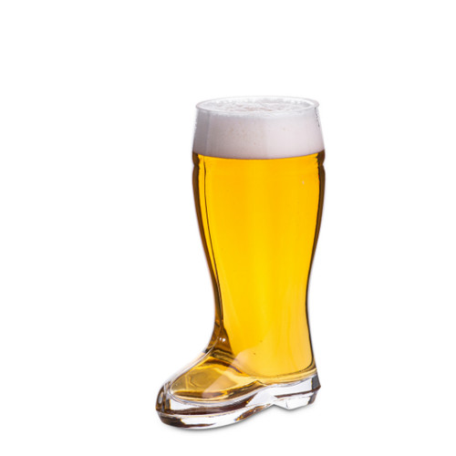 Glass beer boot pint - glass,