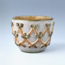 Vintage Italian Ceramic Planter Plant Pot Nuovo Rinascimento 12.5 cm