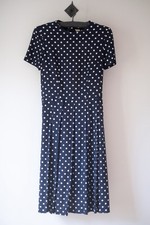 Comme Des Garçons Super-stylish Polkadot Apron Dress Size XS