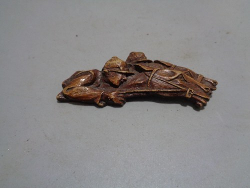 Vintage hand carved relief - carved, /