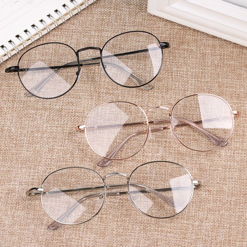 Metal vision care round - vision,