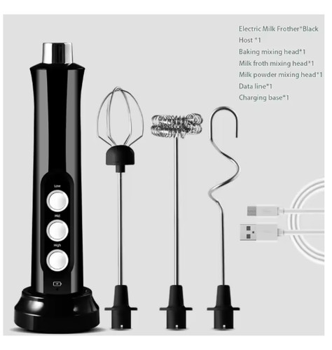 Electric milk frother - in, 1