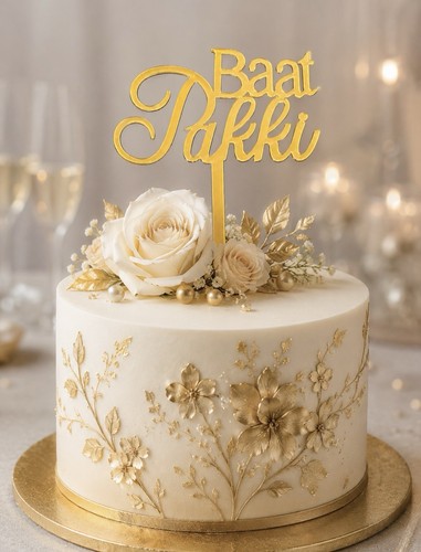 Baat paki cake toppers - 2, x