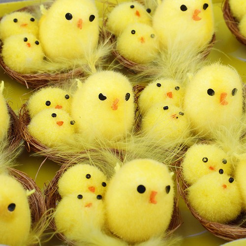 Pcs small chicks fun - 12,