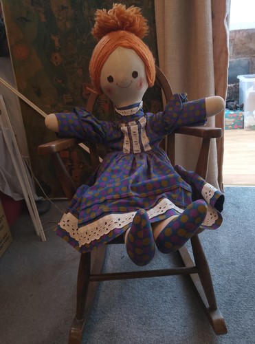 Vintage rag doll - doll, 1980s