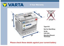 Battery fits HONDA CONCERTO