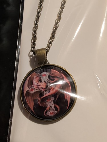 Necklace with picture - picture, of
