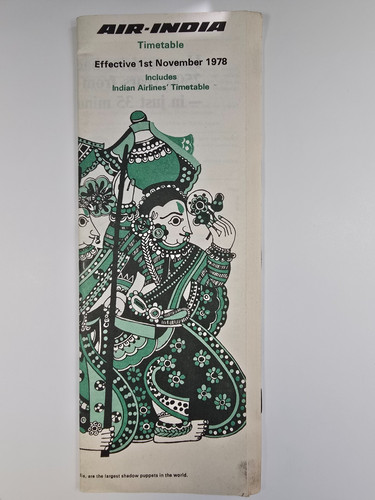 Air india airline timetable - air,