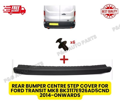 Rear plastic bumper - rear, step