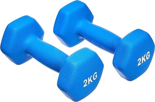Basics neoprene dumbbell - neoprene, pair