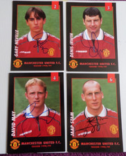 MANCHESTER UTD 6X4 POSTCARDS