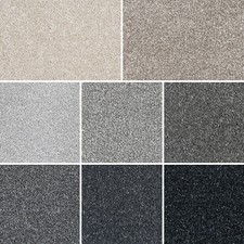 15mm Saxony Carpet Soft Hard Wearing Luxury Stain Resistant Lounge Bedroom 4m