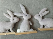 3x Easter Bunnys 🐰 Ornament
