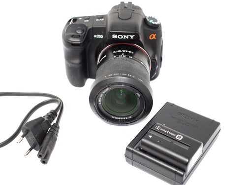 Sony alpha a200 2mp digital - a200, 10.2mp