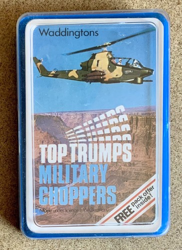 Waddingtons trump top trumps - top,