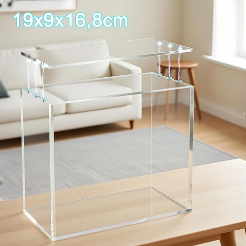 Clear acrylic display box - clear,