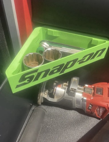 Snapon tool box - snapon, tray