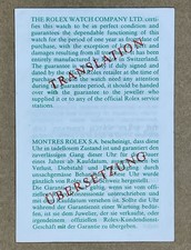 ROLEX Translation Paper WHITE RARE OYSTERQUARTZ 19014 573.02.50.6.85 FULL SET