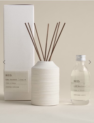 Bed scent reed diffuser set - bed,