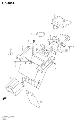Suzuki genuine screw - x, 12)