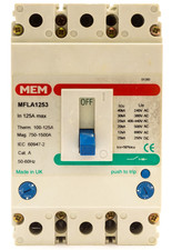 MEM 125 AMP TRIPLE 125A 25kA