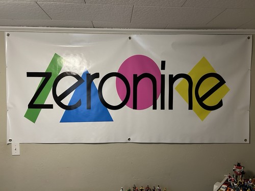 Old school bmx zeronine banner - school,