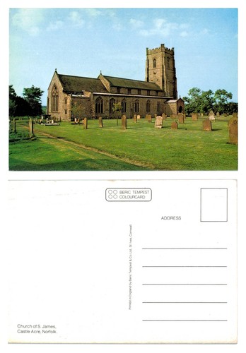 Postcard church s james - -,