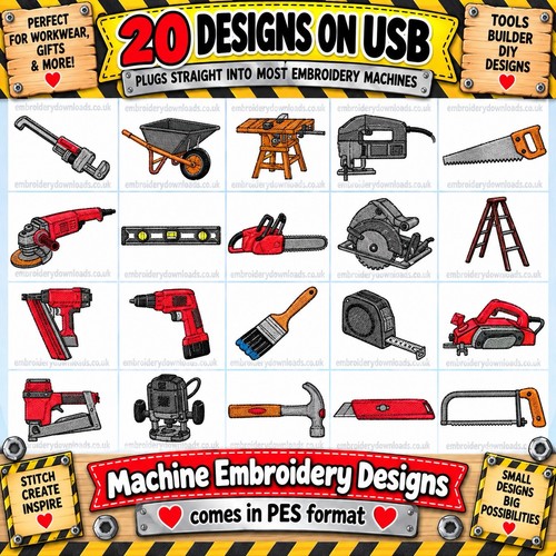 Tools pes designs usb - 20,