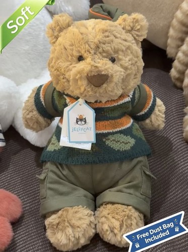 Jellycat bartholomew bear - bartholomew,
