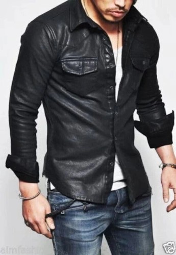 Men genuine lambskin - genuine,