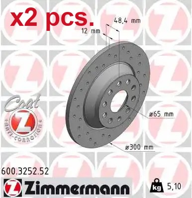 Pcs rear brake disc - brake,