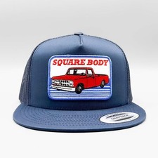Square Body Trucker Hat, Retro