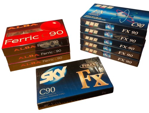 Audio tape cassette bundle - x,