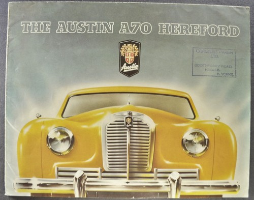 1952 austin a70 hereford - austin,