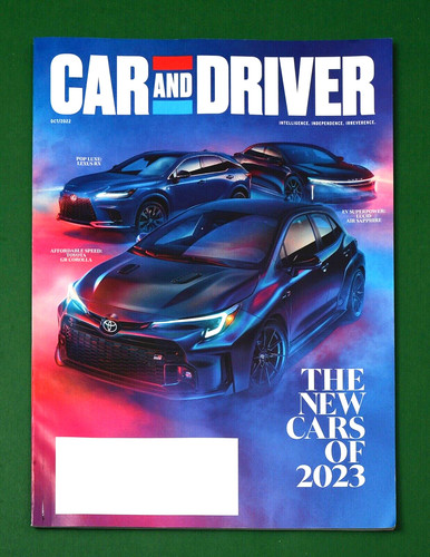 Car and driver oct 2022 - car,