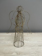 Wire and bead angel christmas - wire,
