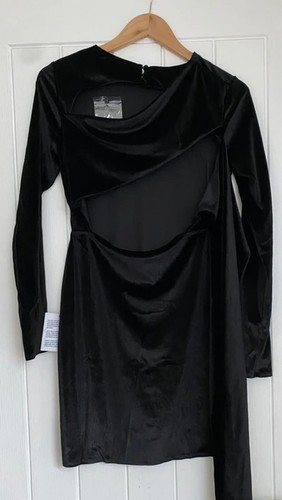 Bnwt topshop black long - black,