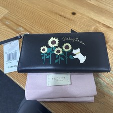 Radley SEEKING THE SUN Large Bifold Matinee Leather Purse Wallet New RRP 99