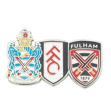Fulham FC Triple Crest Pin